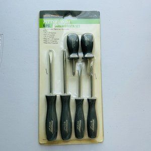 Pittsburgh 6-pcs Screwdriver Set Magnetic Tips NWT 2013